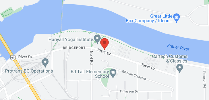 map of 16 10119 RIVER DRIVE